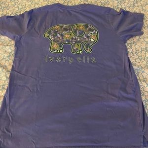 Small ivory Ella tee